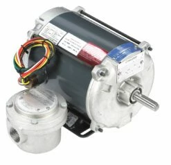 Marathon Motors 1/4 HP Hazardous Location Motor,Capacitor-Start,1725 Nameplate RPM,115/208-230 Voltage,Frame 56 - 056C17E5314