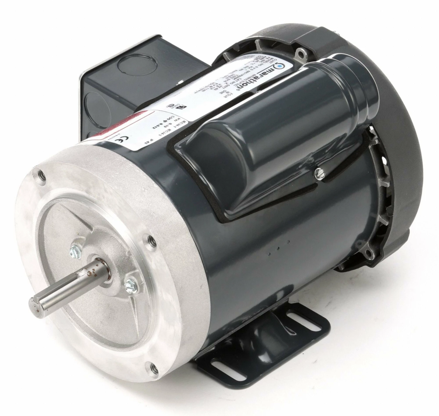 Marathon Motors 1/4 HP, General Purpose Motor, Capacitor-Start, 1140 Nameplate RPM, 115/208-230 Voltage - 056C11F5302 - Image 3