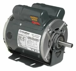 Marathon Motors 1/2 HP, General Purpose Motor, Capacitor-Start/Run, 1725 Nameplate RPM, 120/240 Voltage - 5KCR46MN0054X