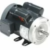 Marathon Motors 1 HP, General Purpose Motor, Capacitor-Start, 1725/1425 Nameplate RPM, 120/240 Voltage - 5KCR49UN0106Y