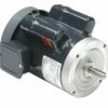 Marathon Motors 1 HP, General Purpose Motor, Capacitor-Start, 1725/1425 Nameplate RPM, 120/240 Voltage - 5KCR49UN0107