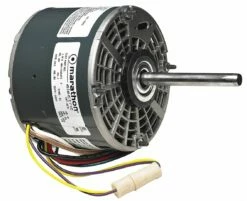 Marathon Motors 1/3 HP Direct Drive Blower Motor, Permanent Split Capacitor, 825 Nameplate RPM, 230 Voltage - 048A8O183