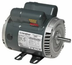 Marathon Motors 1/3 HP, General Purpose Motor, Capacitor-Start/Run, 1725 Nameplate RPM, 120/240 Voltage - 056B17D11041