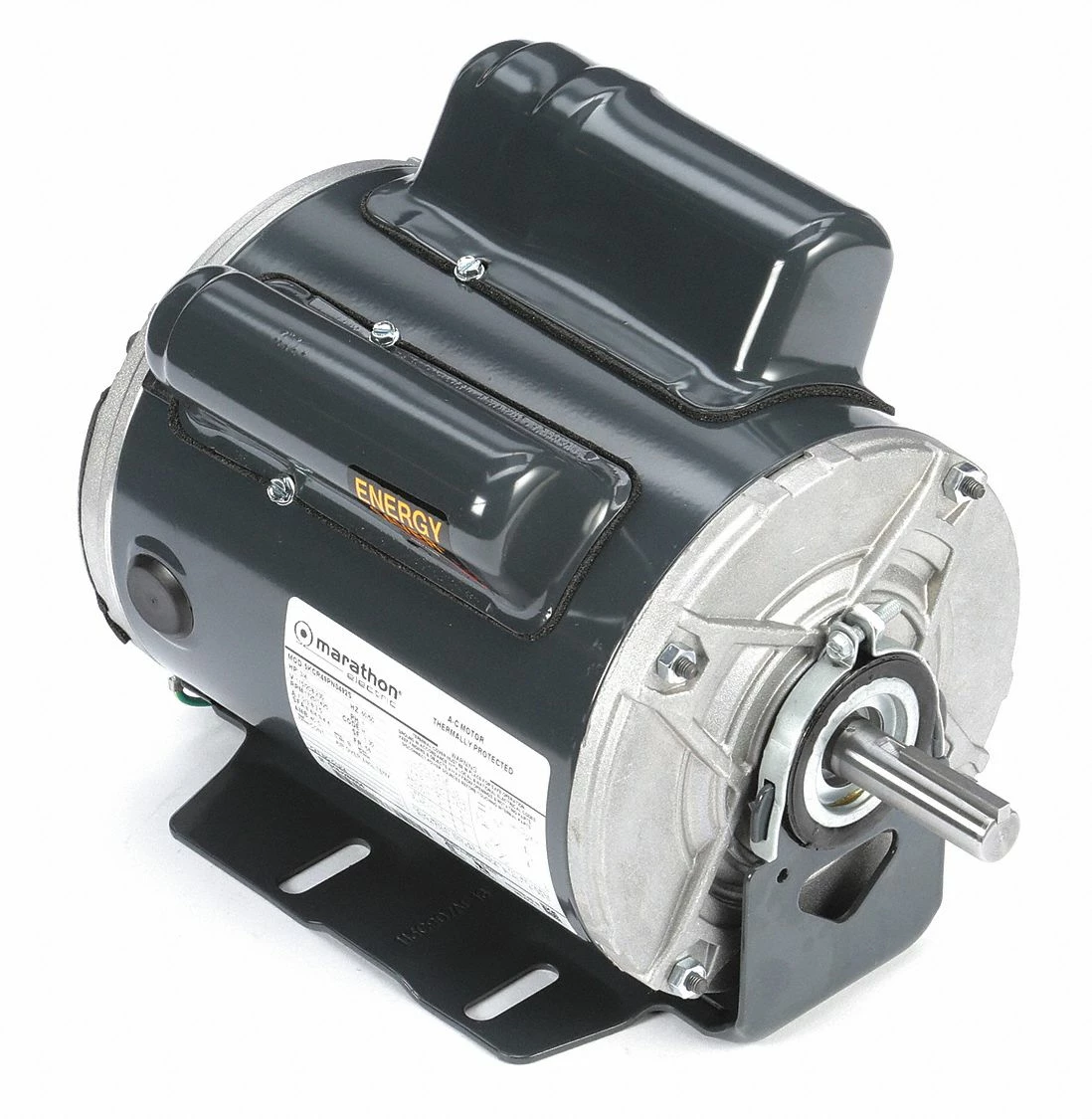Marathon Motors 3/4 HP Agricultural Fan Motor,Capacitor-Start/Run,1725/1425 Nameplate RPM,115/208-230 Voltage - 5KCR49PN0492S