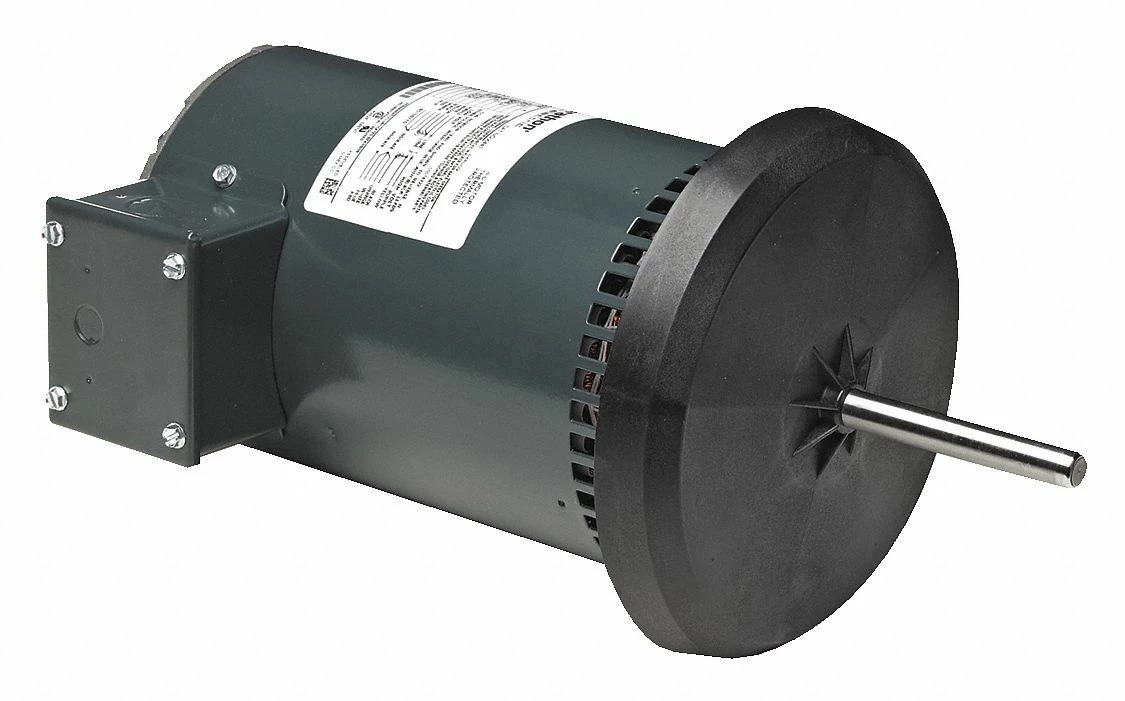 Marathon Motors 1-1/2 HP Condenser Fan Motor,Permanent Split Capacitor,1075 Nameplate RPM,208-230/460 Voltage,Frame - 5KCP39UNB767T