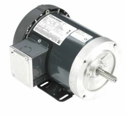 Marathon Motors 1/2 HP, General Purpose Motor, 3-Phase, 3450 Nameplate RPM, 208-230/460 Voltage, 56C Frame - 056T34F5301
