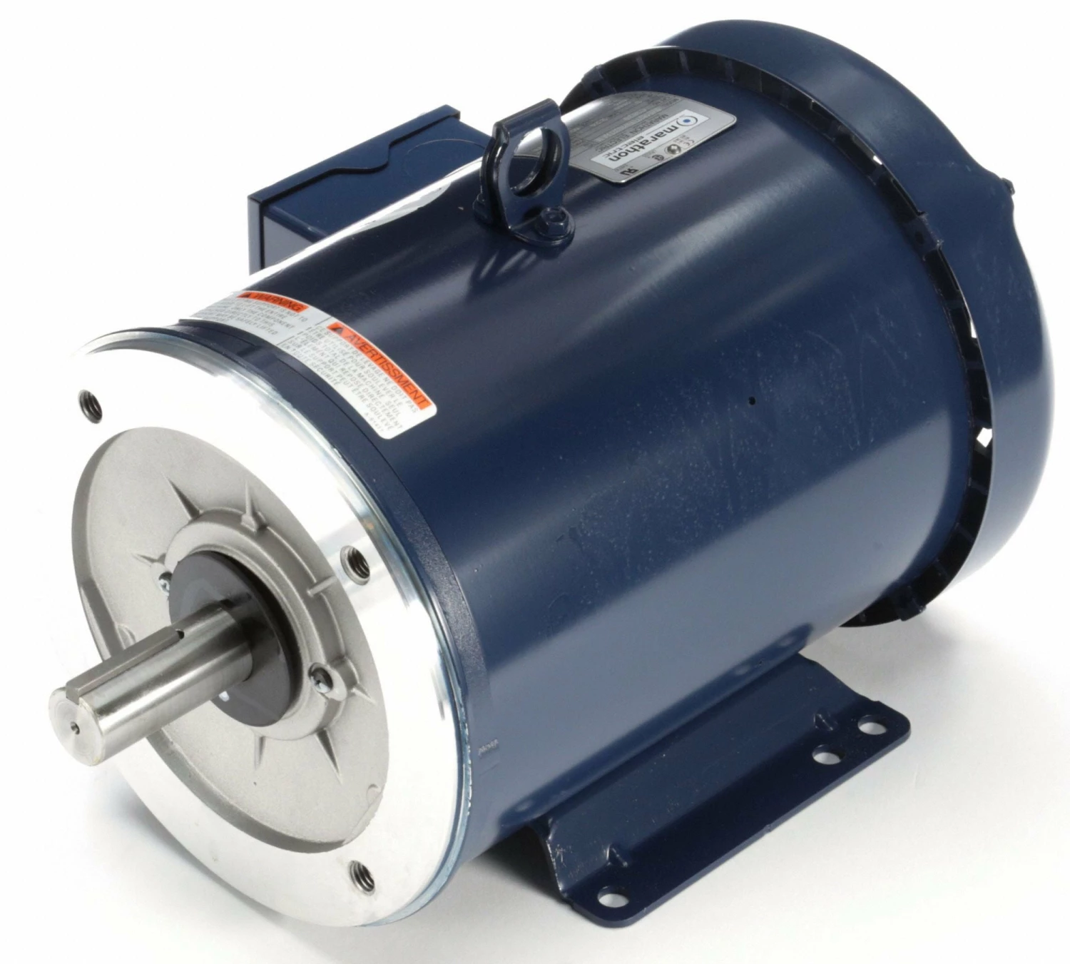 Marathon Motors 3 HP, General Purpose Motor, 3-Phase, 1760 Nameplate RPM, 575 Voltage, 182TC Frame - 182TTFW16027 - Image 3