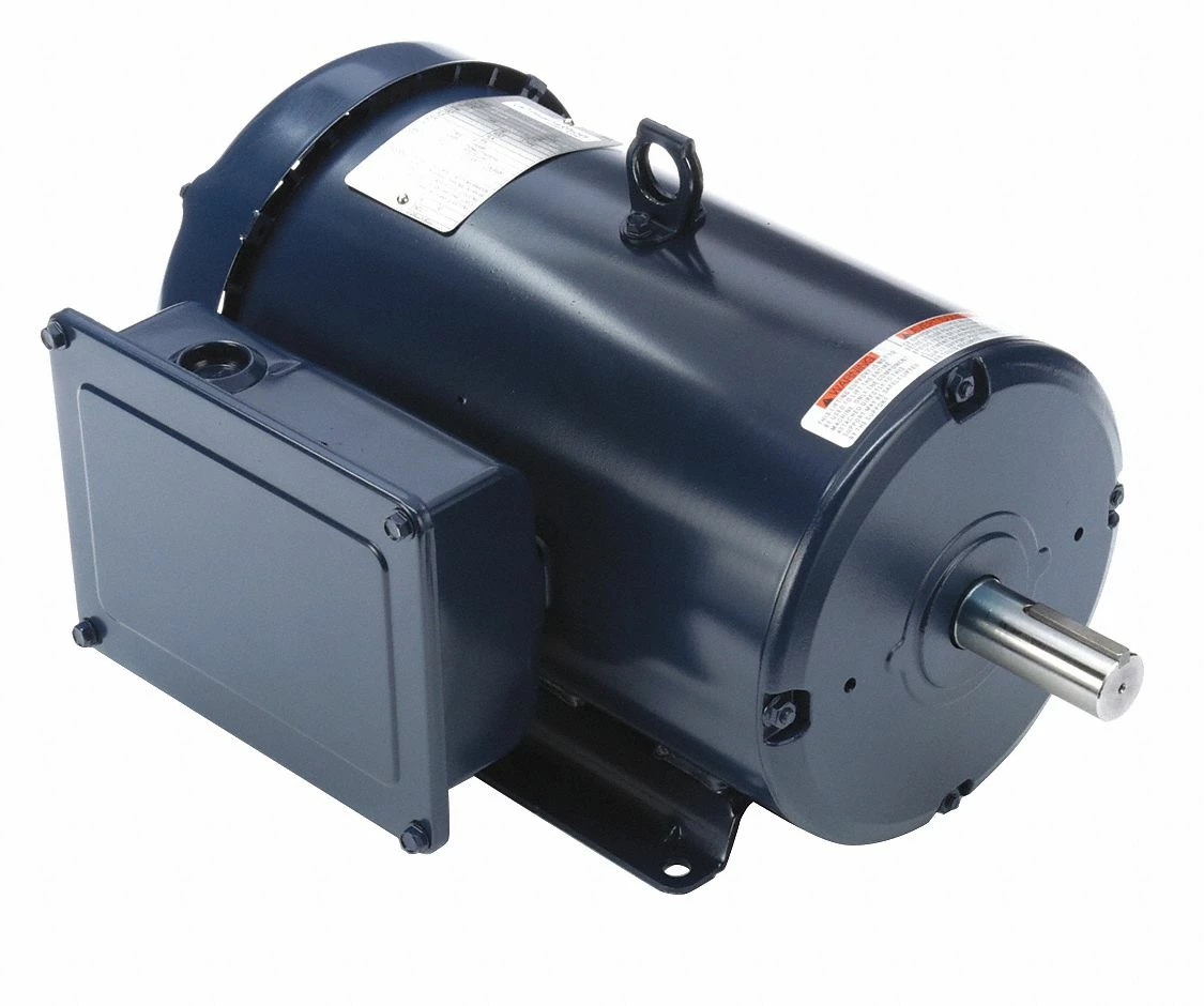 Marathon Motors 5 HP, General Purpose Motor, Capacitor-Start/Run, 1755 Nameplate RPM, 208-230 Voltage - 184TBFW7726