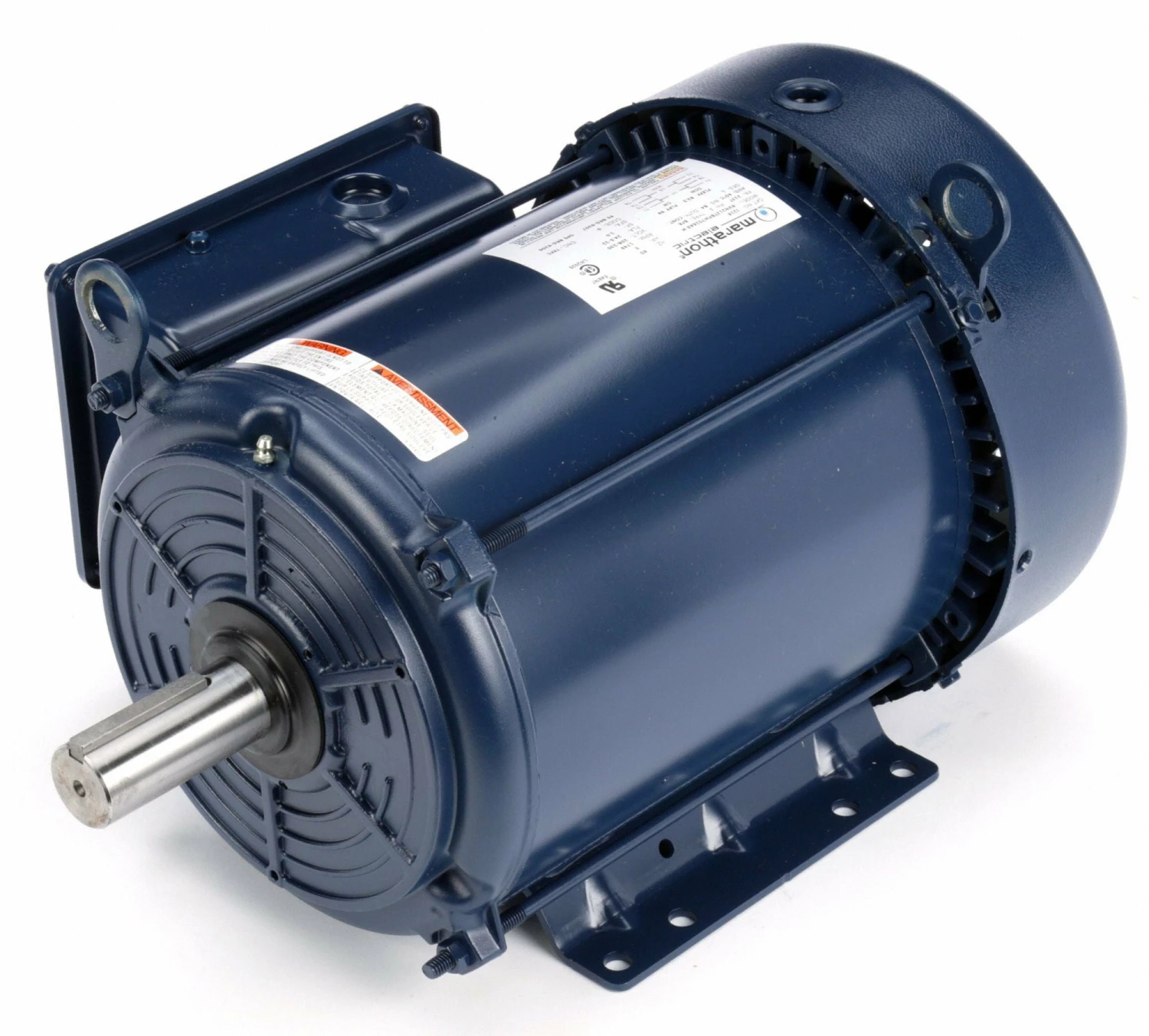 Marathon Motors 5 HP, General Purpose Motor, Capacitor-Start/Run, 1750 Nameplate RPM, 208-230 Voltage - 213TBFW7026 - Image 3
