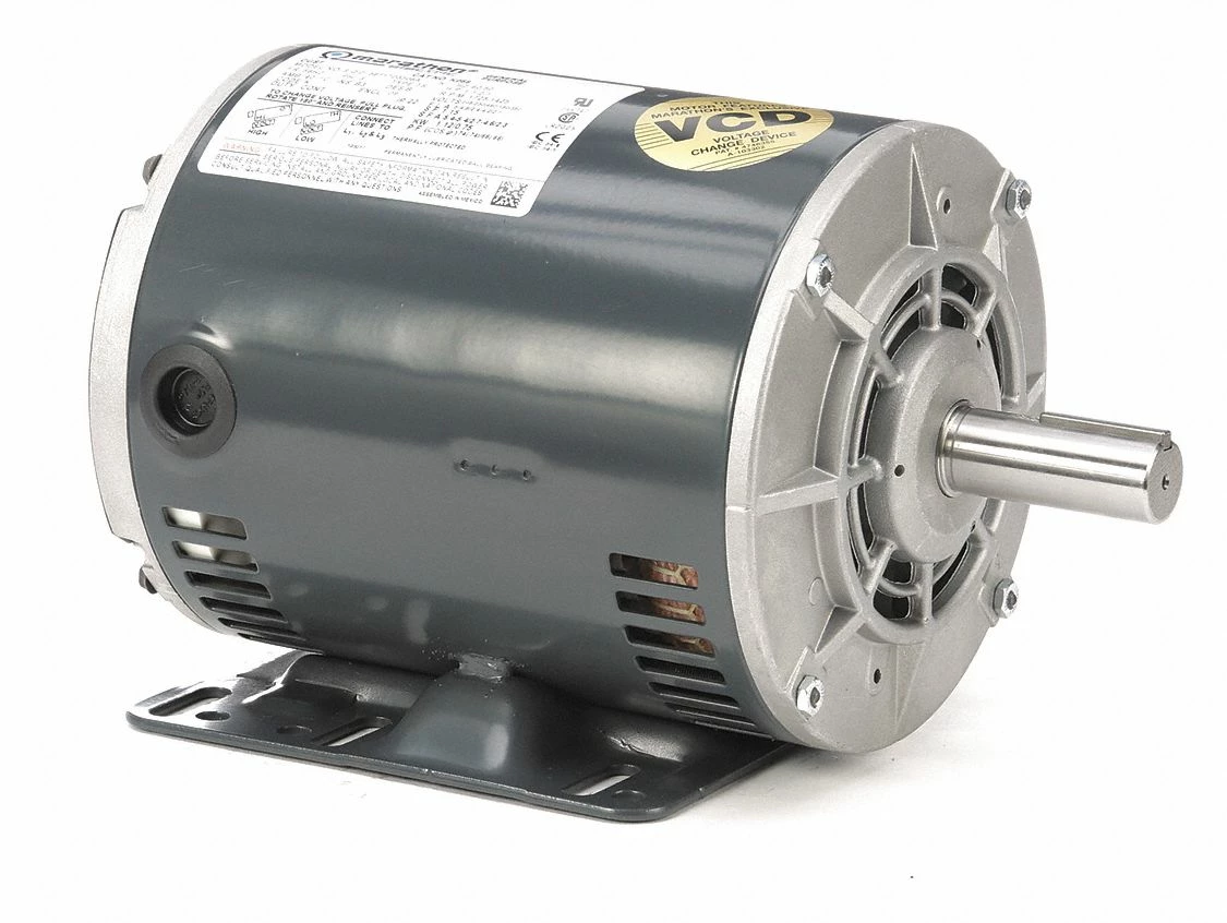 Marathon Motors 1 1/2 HP, General Purpose Motor, 3-Phase, 1725 Nameplate RPM, 208-230/460 Voltage, 56HZ Frame - 056T17D3306