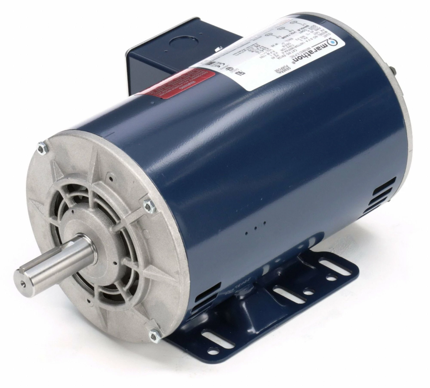 Marathon Motors 1 HP, General Purpose Motor, 3-Phase, 1760 Nameplate RPM, 575 Voltage, 143T Frame - 143TTDR16037 - Image 3
