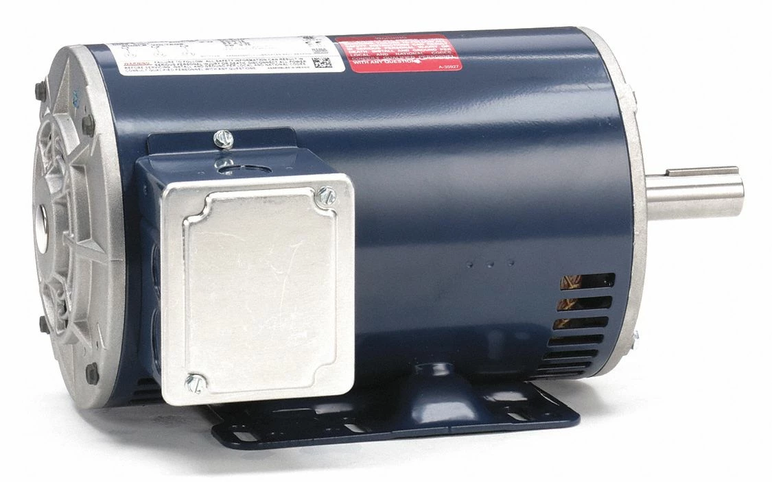 Marathon Motors 1 HP, General Purpose Motor, 3-Phase, 1760 Nameplate RPM, 575 Voltage, 143T Frame - 143TTDR16037