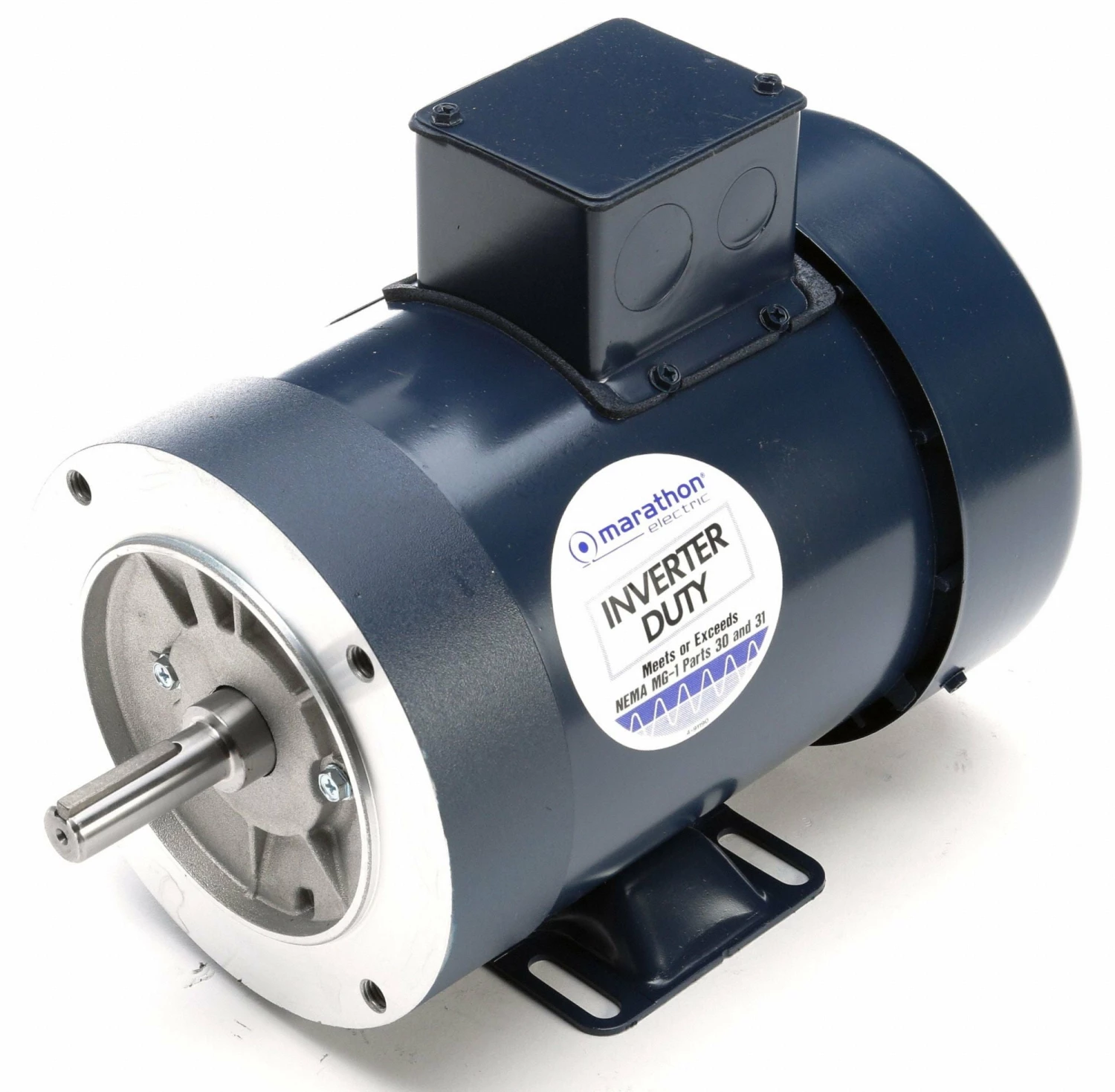 Marathon Motors 1 HP, General Purpose Motor, 3-Phase, 3490 Nameplate RPM, 230/460 Voltage, 56C Frame - 056T34F5940 - Image 3