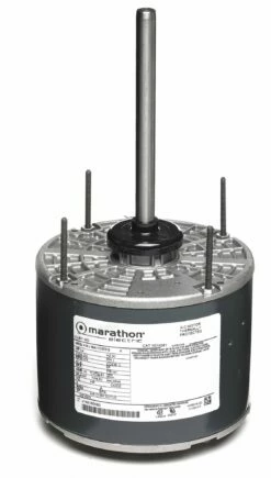Marathon Motors 1/2 HP Condenser Fan Motor,Permanent Split Capacitor,1075 Nameplate RPM,575 Voltage,Frame 48 - 048A11O1771