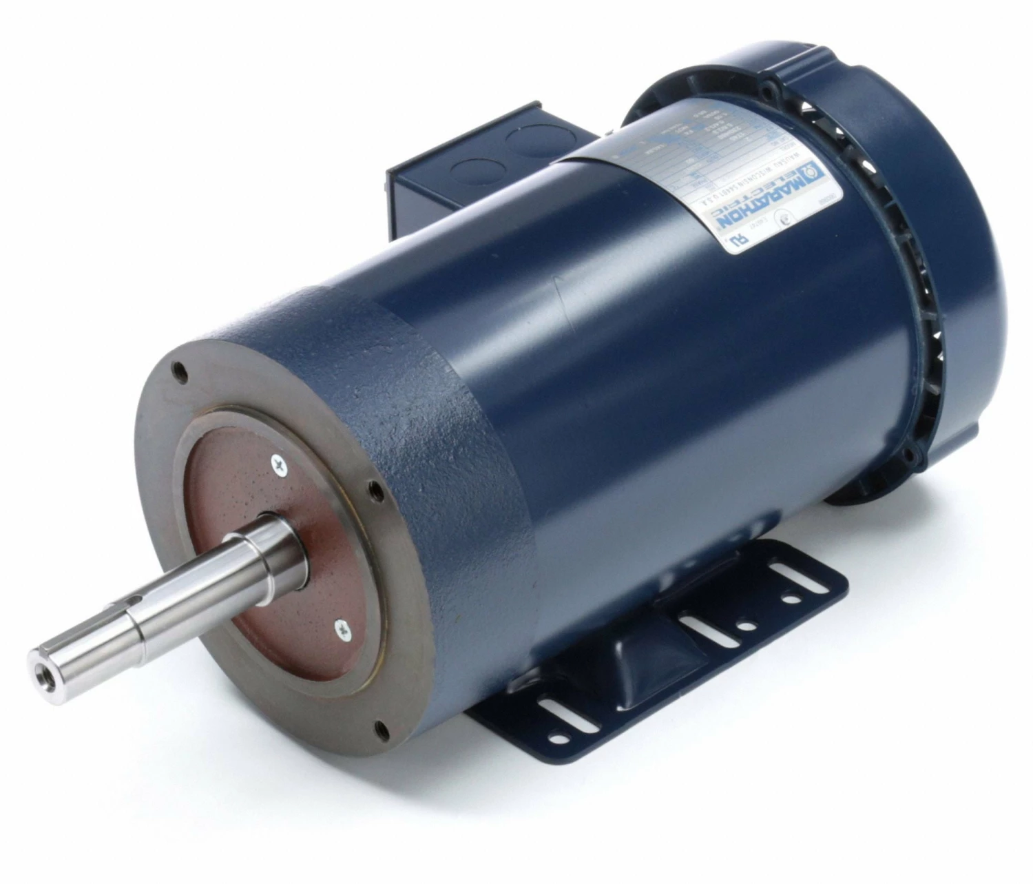 Marathon Motors 2 HP Close-Coupled Pump Motor,3-Phase,1745 Nameplate RPM,230/460 Voltage,145JM - 145TTFR16037 - Image 3