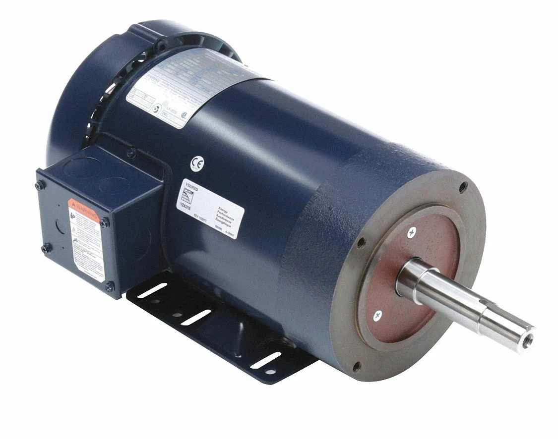 Marathon Motors 2 HP Close-Coupled Pump Motor,3-Phase,1745 Nameplate RPM,230/460 Voltage,145JM - 145TTFR16037