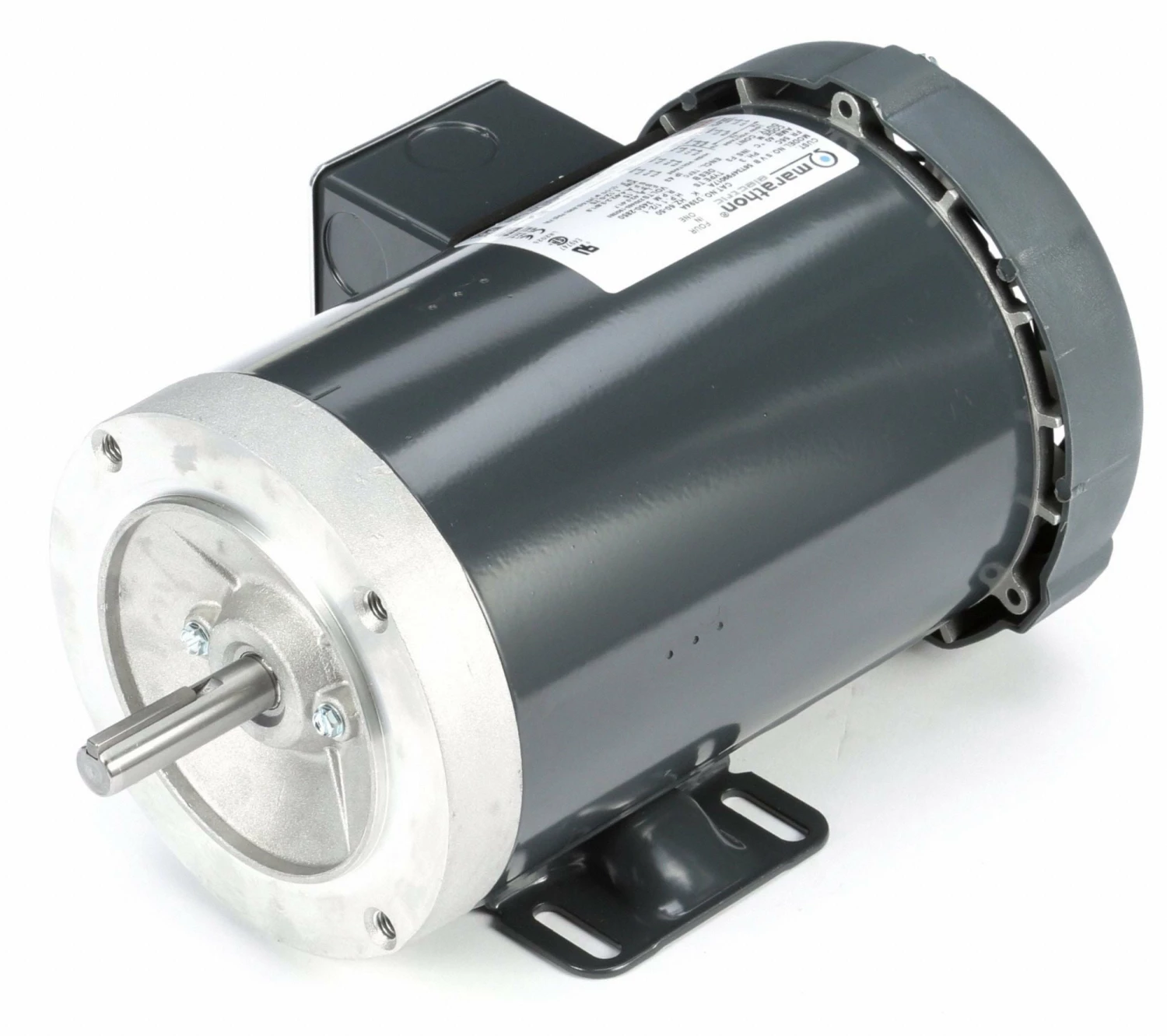 Marathon Motors 1 1/2 HP, General Purpose Motor, 3-Phase, 3450 Nameplate RPM, 230/460 Voltage, 56C Frame - 056T34F99017 - Image 3