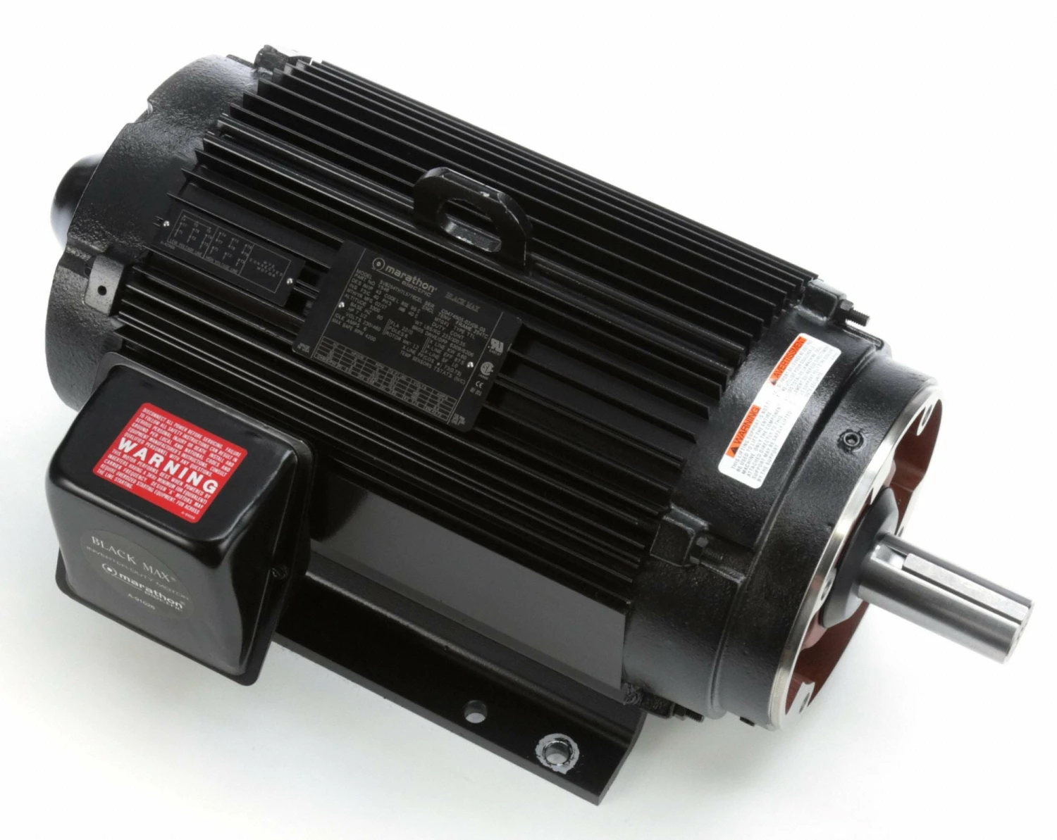 Marathon Motors 7 1/2 HP Vector Motor,3-Phase,1170 Nameplate RPM,230/460 Voltage,Frame 254TC - 254THTL5776 - Image 2