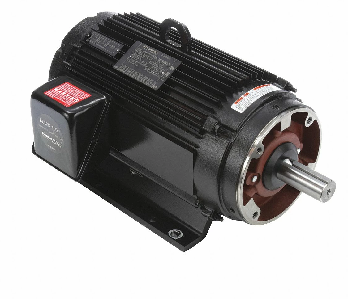 Marathon Motors 7 1/2 HP Vector Motor,3-Phase,1170 Nameplate RPM,230/460 Voltage,Frame 254TC - 254THTL5776